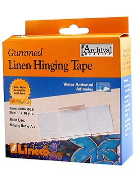 Lineco Gummed Linen Tape