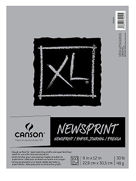 Canson XL Newsprint Pads