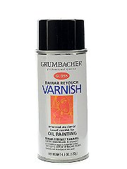 Grumbacher Damar Retouch Varnish Spray