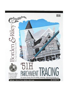 Borden & Riley #51H Parchment Tracing Paper