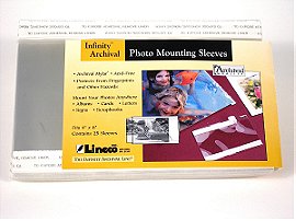 Lineco Photo Mounting Sleeves