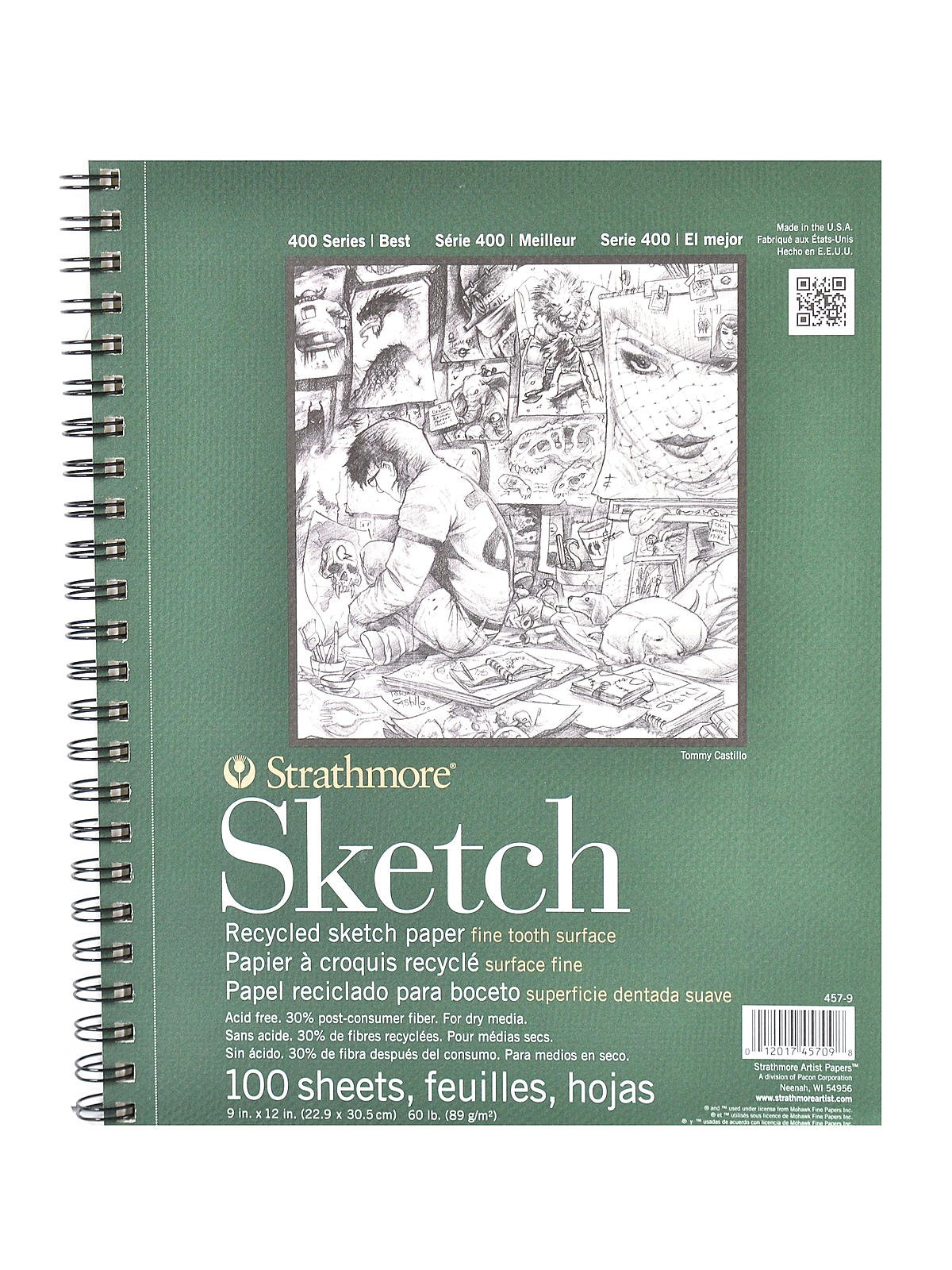 Strathmore Series 400 Premium Recycled Sketch Pads
