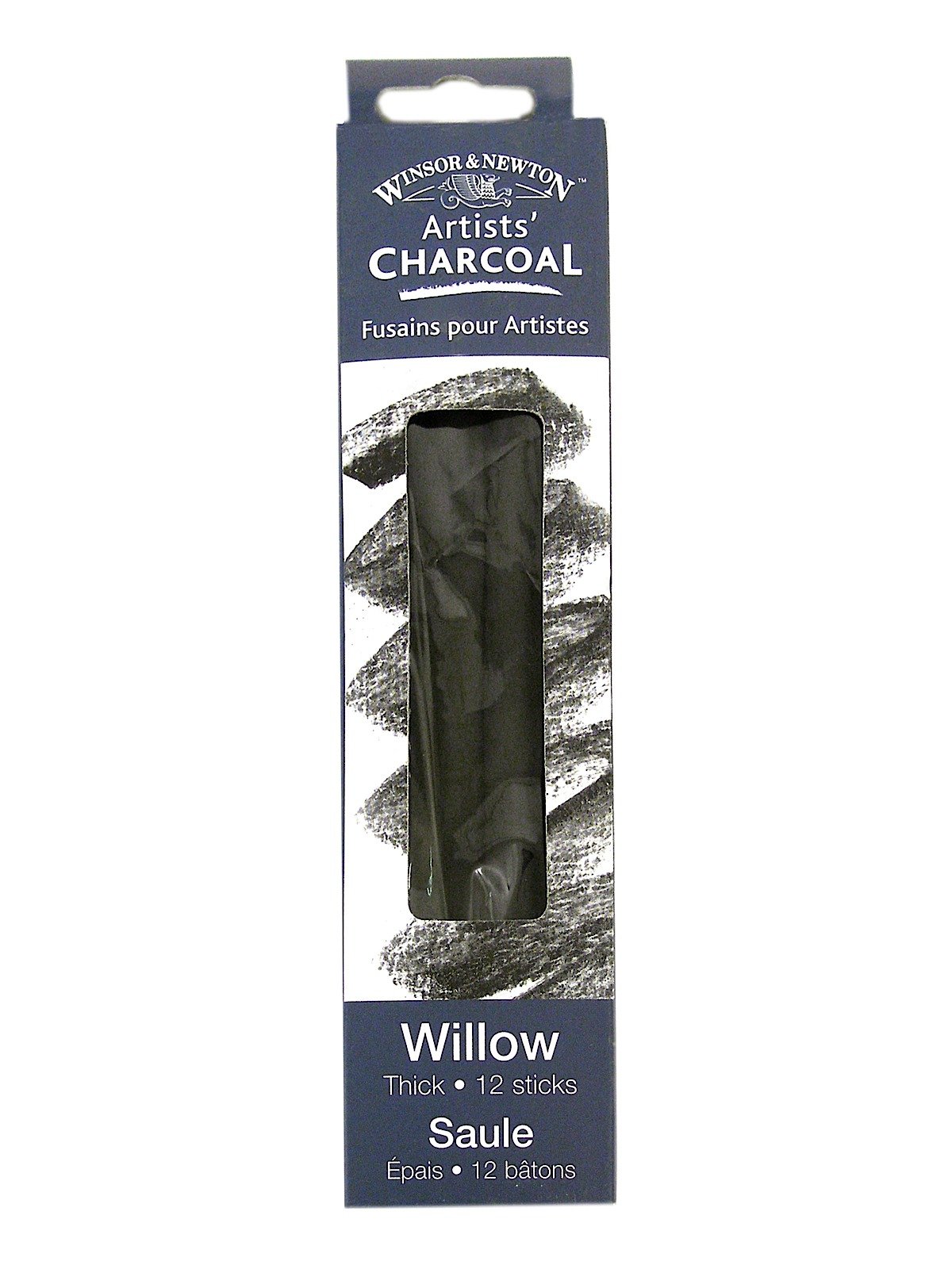 Winsor & Newton Vine Charcoal - Extra Soft, Pack of 12