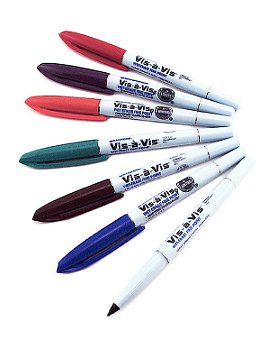 Expo Vis-A-Vis Markers