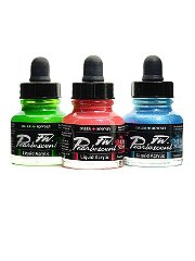 Daler-Rowney FW Pearlescent and Shimmering Liquid Acrylic