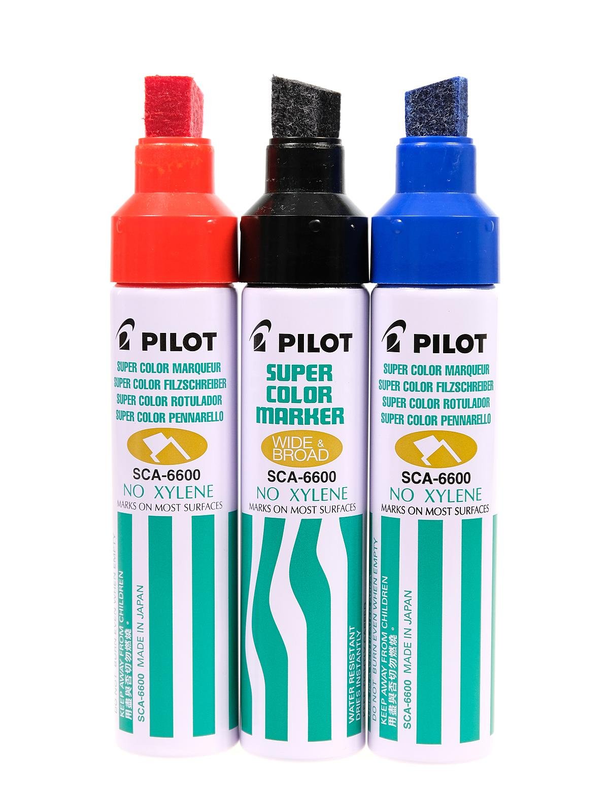 Pilot Super Color Permanent Marker Jumbo Xylene-free