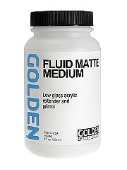 Golden Fluid Matte Medium