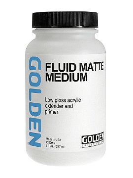 Golden Fluid Matte Medium