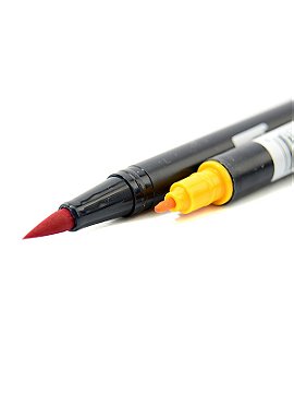 Tombow Iron Box Colored Pencils: Vibrant Mini Pencils & Sharpener