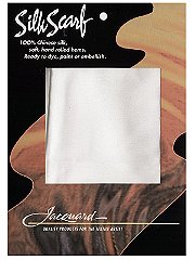 Jacquard Blank Silk Scarves