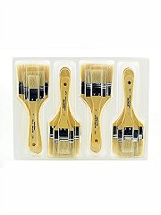 Royal & Langnickel Bristle Hair Large Area Brushes - Classroom Value Pack