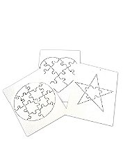 Hygloss Puzzle Shapes
