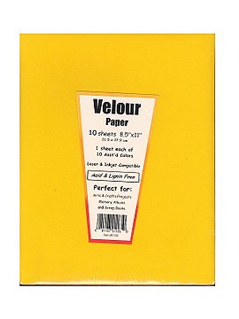 Hygloss Velour Paper