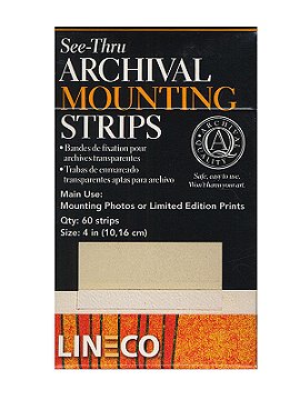 Lineco Self-Stick Mounting Strips