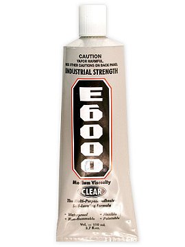 Eclectic Products E6000 Medium Viscosity Industrial Strength Adhesive
