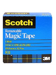 3M Scotch Magic Tape Removable  811