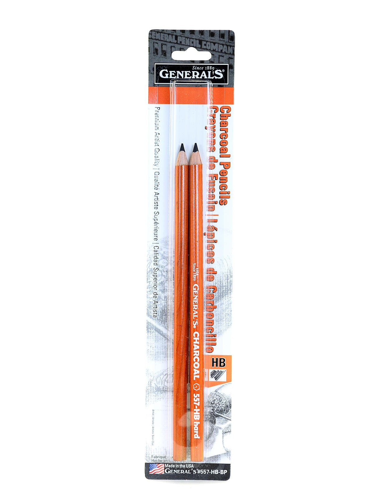 557 Series Charcoal Pencils HB, each (pack of 12)