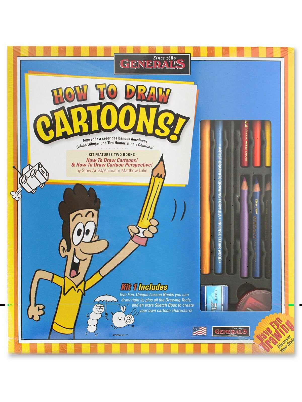General's How to Draw Cartoons Kit
