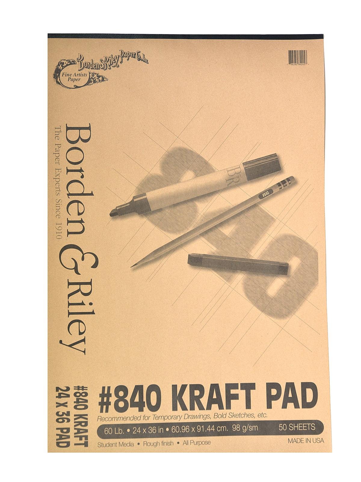 Kraft Paper Sheets, 24 X 36 - 50 lb.