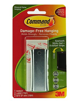 3M Command Sticky Nail Sawtooth Hanger