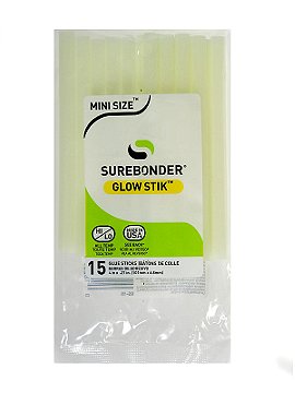 Surebonder GlowStik Glow-in-the-Dark Mini Glue Sticks