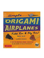 Tuttle Simple Origami Airplanes Mini Kit
