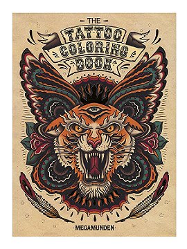 Laurence King The Tattoo Coloring Book