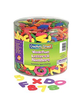 Pacon Creativity Street WonderFoam Letters and Numbers