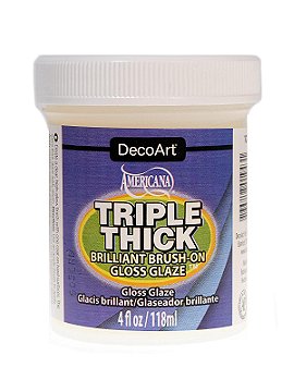 DecoArt Triple Thick Brush on Gloss Glaze