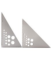 Alumicolor Aluminum Calibrated Triangles