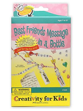 Creativity For Kids Best Friends Messages in a Bottle Mini Kit