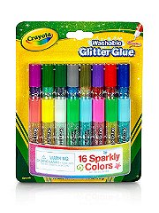 Crayola Pip Squeak Glitter Glue pack of 16