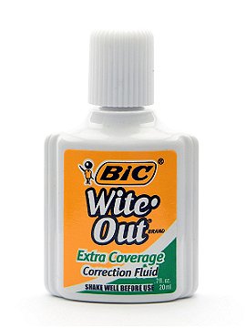 Bic Wite-Out Extra Coverage Correction Fluid