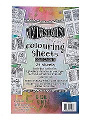 Ranger Dylusions Colouring Sheets