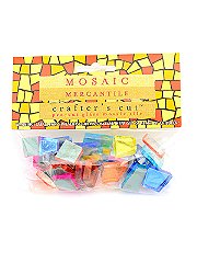 Mosaic Mercantile Crafter's Cut Colored Mirror Mosaic Tiles
