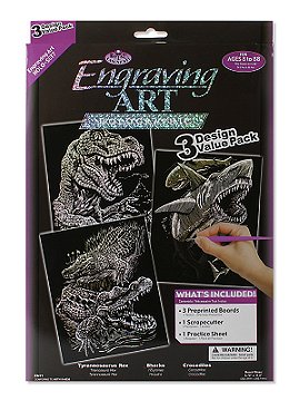 Royal & Langnickel Engraving Art Value Packs