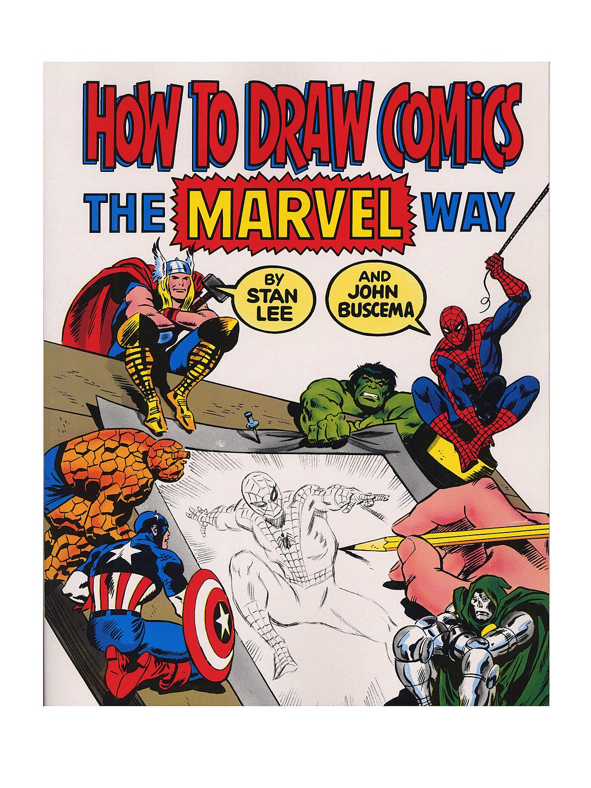 New Create Your Own Comic Book Kit Project book stickers pencil Markers