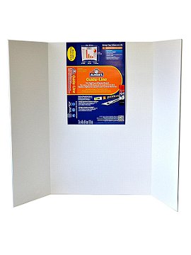 Pacon GhostLine Tri-Fold Foam Display Board