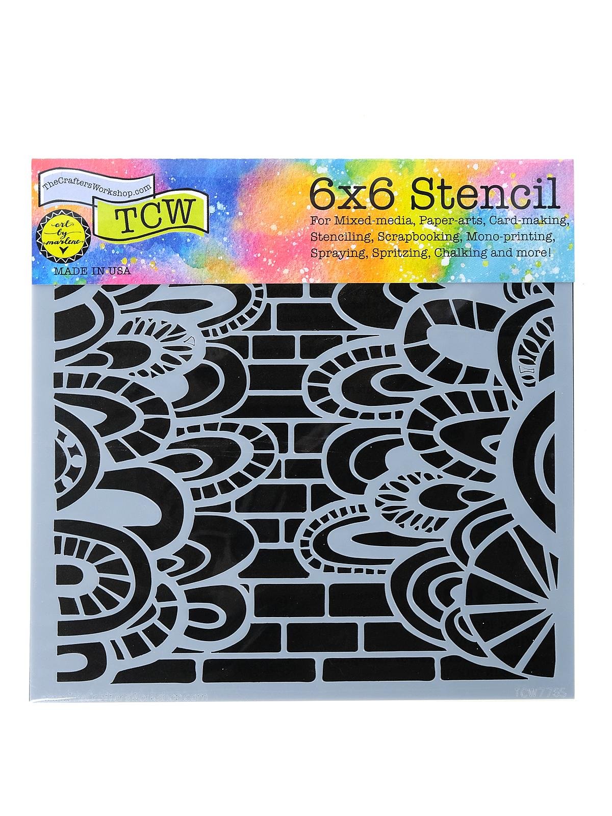 TCW9007 Clear Gesso  The Crafter's Workshop Stencils Stamps and