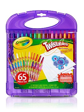 Crayola Mini Twistables Crayons & Paper Set