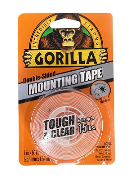 The Gorilla Glue Company Clear Mounting Tape