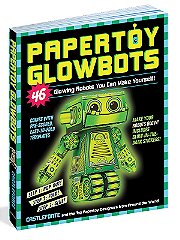 Workman Publishing Papertoy Glowbots