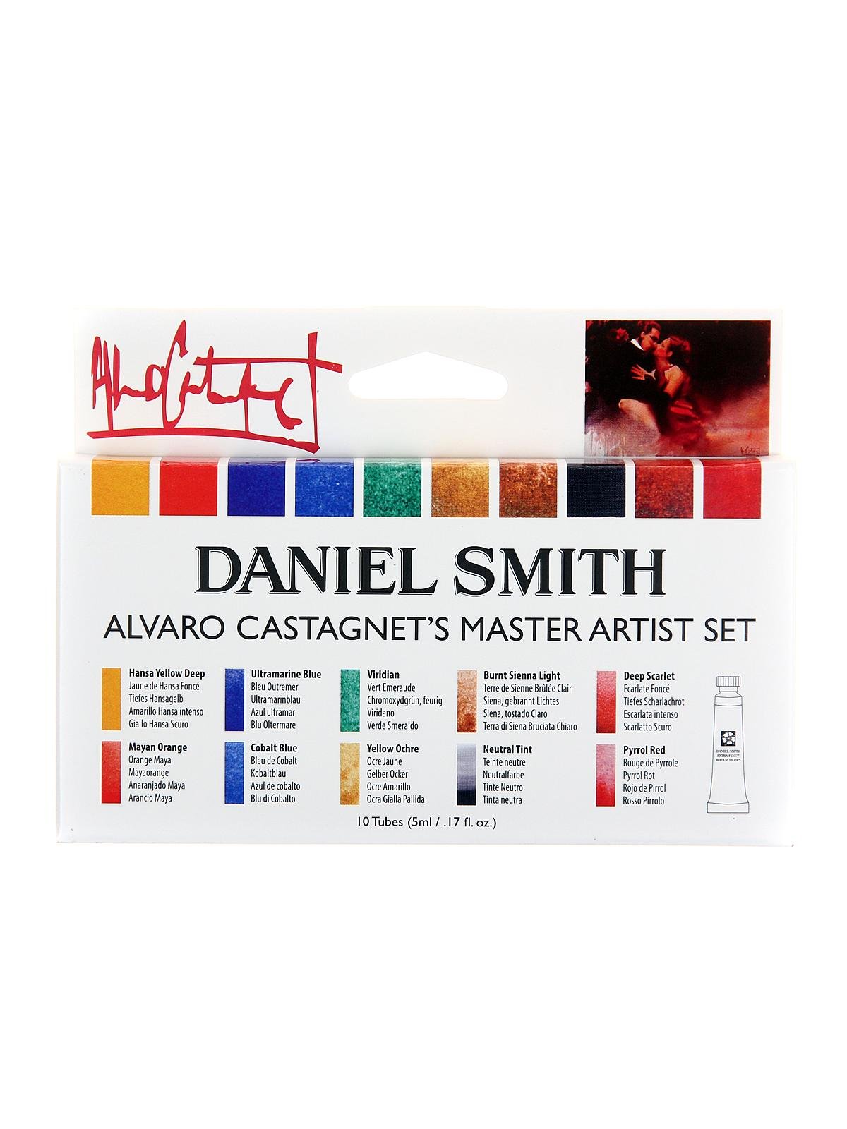Alvaro Castagnet's Master Artist Set Daniel Smith Watercolor Paint