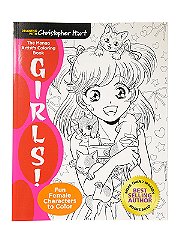 GetCreative6 The Manga Artist's Coloring Book: Girls
