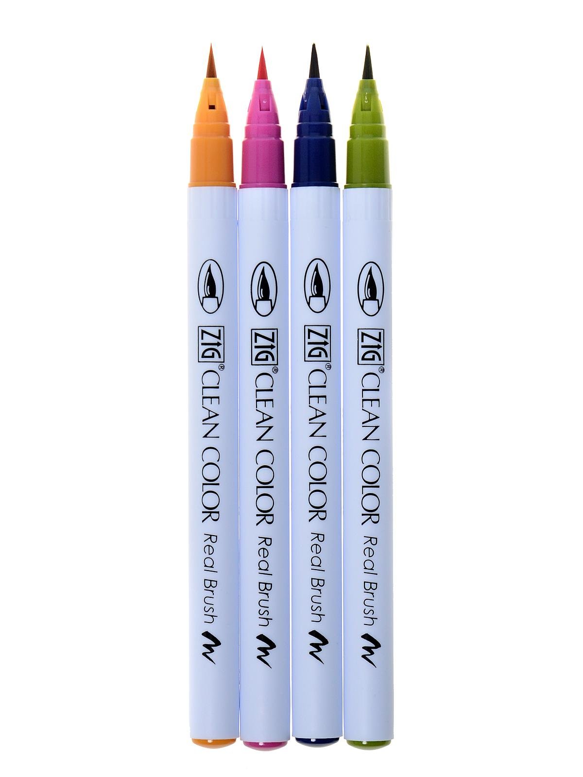 Zig Clean Color Real Brush Marker Sets