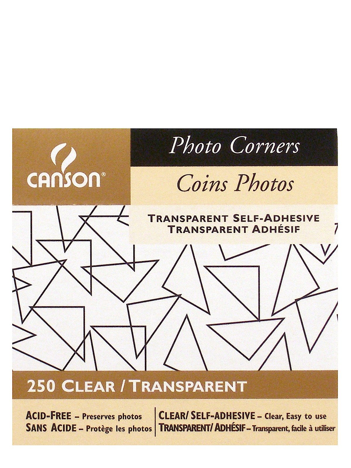 Canson Self-Adhesive Acid-Free Photo Corners