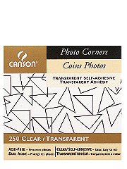Canson Self-Adhesive Acid-Free Photo Corners
