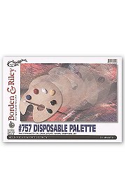 Borden & Riley #757 Disposable Palette Pad