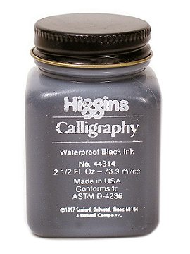 Higgins Calligraphy Ink