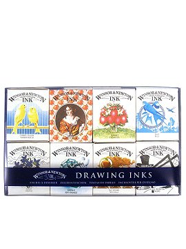 Winsor & Newton Henry Collection Drawing Ink Pack